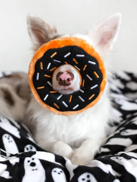 Peluche Originale Pour Chien - 🍩 Donutz Halloween - Zippy Paws – Image 3